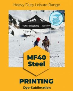 Custom Print MF40S Marquee Bundle 1.5mx1.5m Gazebo CPM150-40S