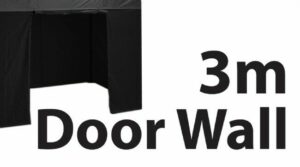 Stock POLY Material Door Wall type Marquee Wall Panel 3m 3SINGWD-BLACK