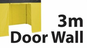 Stock POLY Material Door Wall type Marquee Wall Panel 3m -  3SINGWD-YELLOW