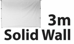 Stock POLY Material Solid Wall type Marquee Wall Panel 3m 3SINGWS-WHITE