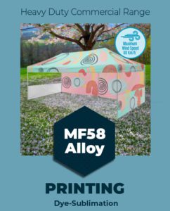 Custom Printed Marquee Gazebo Tent 4x6m - CPM460_58A