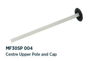 Centre upper pole and cap - MF30SP 004 330