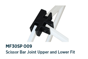 Scissor bar joint upper and lower fit - MF30SP 009
