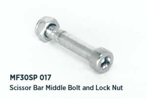 Scissor Bar Centre Bolt and Lock Nut MF30SP 017