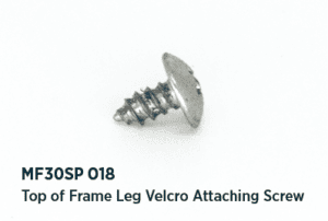 Top of Frame Leg Velcro Attaching Screw MF30SP 018