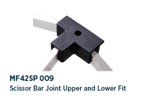 Scissor bar joint upper and lower fit - MF42SP 009