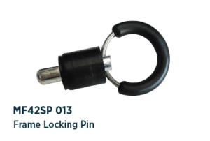 Pull ring assembly with billet locking pin - MF42SP 013