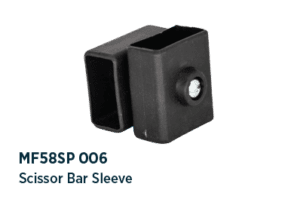 Scissor bar plastic sleeve (2 pieces) - MF58SP 006