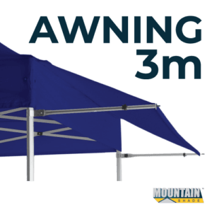 Marquee Awning Kit 3m Frame and Material in pack - BLUE AW3M-KIT-BLUE