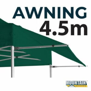 Marquee Awning Kit 4.5m Frame and Material in pack - GREEN AW45M-KIT-GREEN