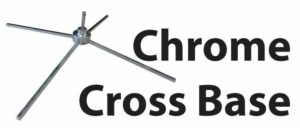 Banner Flag - Chrome Cross base -  BCROSSB