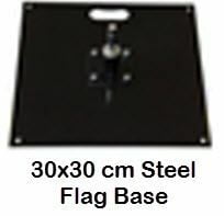Banner Flag - Steel Plate base -  BPLATEB