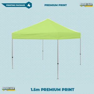 Marquee POLY Full Roof Printing - 1.5x1.5m - FADE RESISTANT PRINTING. OUTDOOR GRADE INKS WARRANTED FOR 1 YR TO NOT FADE DPCR15