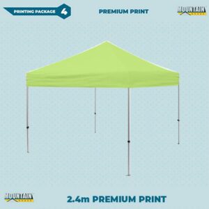 Marquee POLY Full Roof Printing - 2.4x2.4m - FADE RESISTANT PRINTING. OUTDOOR GRADE INKS WARRANTED FOR 1 YR TO NOT FADE DPCR24