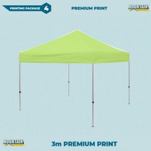Marquee POLY Full Roof Printing - 3x3m - FADE RESISTANT PRINTING. OUTDOOR GRADE INKS WARRANTED FOR 1 YR TO NOT FADE DPCR33