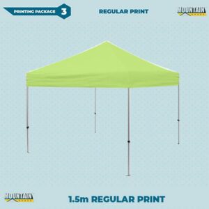 Regular Printed Custom Roof 1.5x1.5m RPCR15