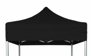 Marquee Roof 1.5m x 1.5m - BLACK - STOCK POLYESTER RR-150-BLACK