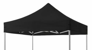 Marquee Roof 2.4m x 2.4m - BLACK - STOCK POLYESTER RR-240-BLACK
