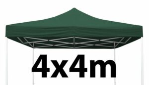 Marquee Roof 4m x 4m - GREEN - STOCK POLYESTER RR-440-GREEN