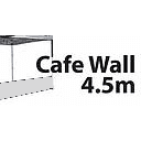 4.5m cafe wall white